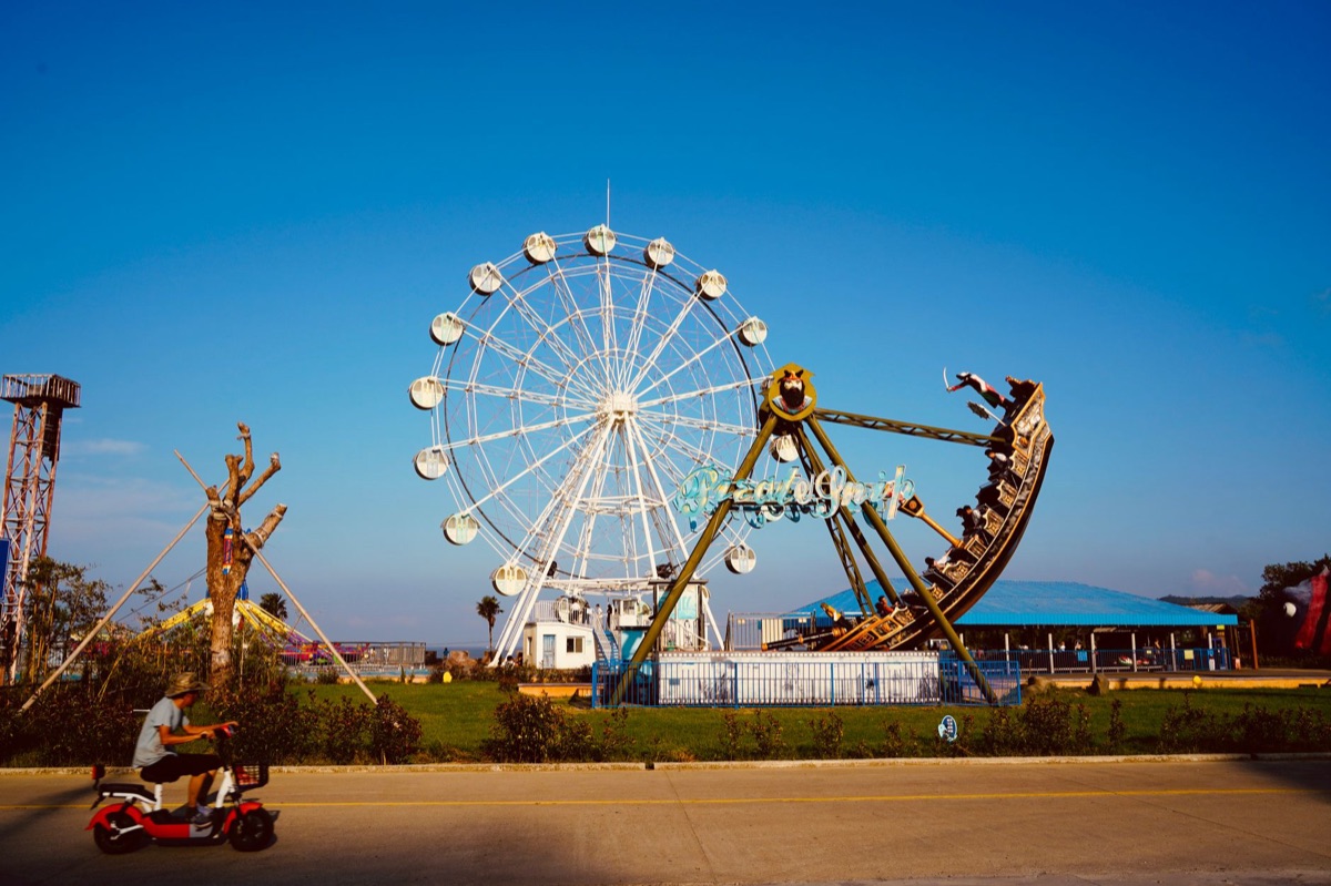 Landscape di un resort theme park