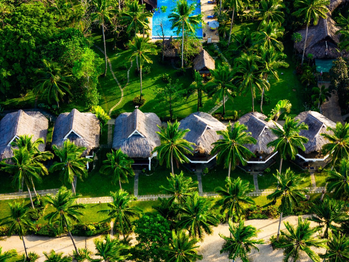 infrastructures familiales pour un resort