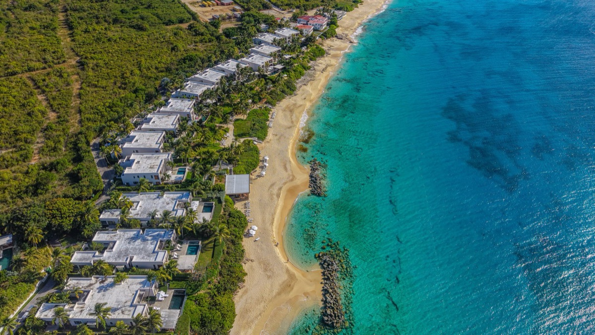 Resort con accesso a una spiaggia privata
