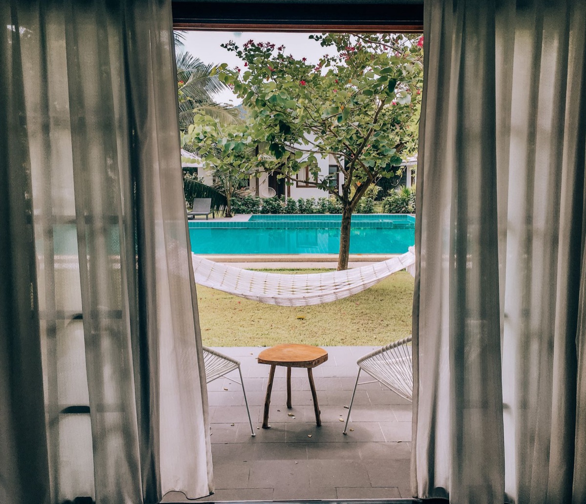 resort villa interior