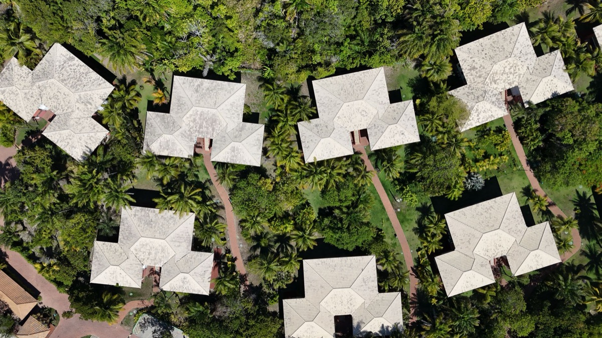 plan d'un resort en France