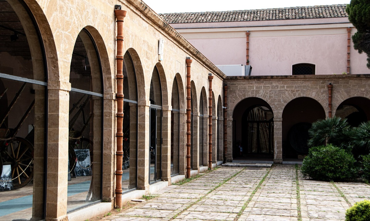 Cortile centrale paesaggistico