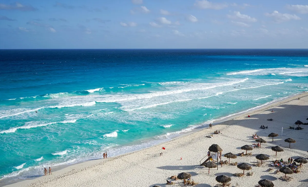 cancun, mexico, beach, waves, tropical, travel, ocean, vacation, caribbean, nature, tourism, resort, water, landscape, sand, coast, cancun, cancun, cancun, canc